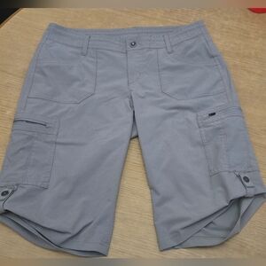 Kuhl Horizn Womens 8 Performance Cargo Roll Up Shorts